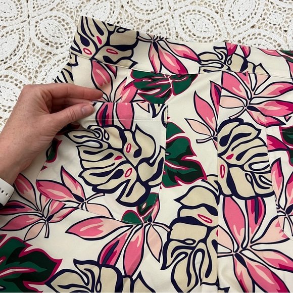 SER.O.YA Bree swim short in tropical palm print, XL - Picture 9 of 11